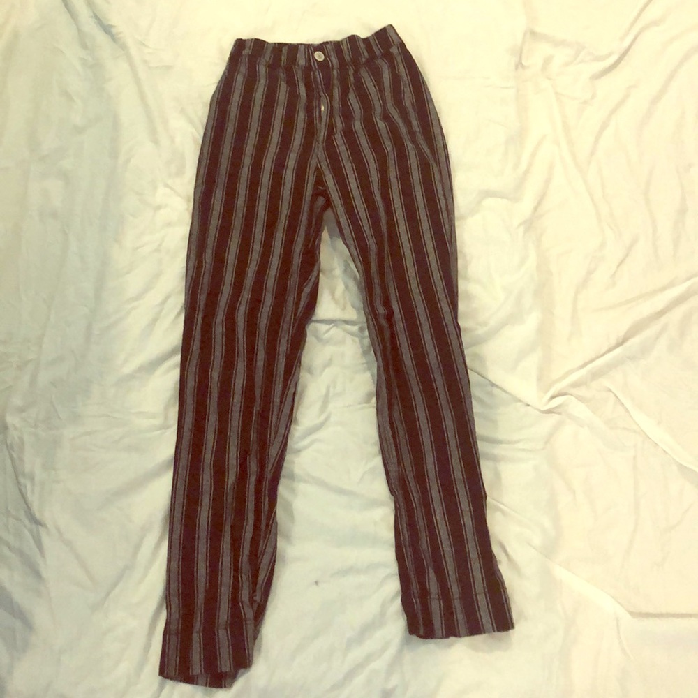 Brandy Melville striped Jane pant